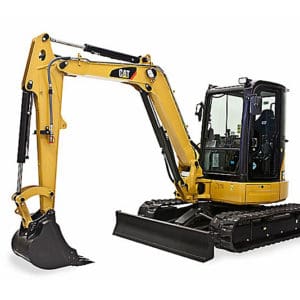 CAT 304ECR Mini Excavator OPEN CAB