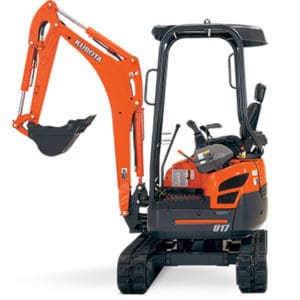 Kubota U17 1.7t Excavator