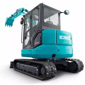 Kobelco SK55 5t Excavator (Closed Cab)